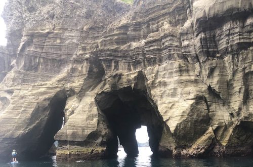 西伊豆・堂ヶ島の洞窟